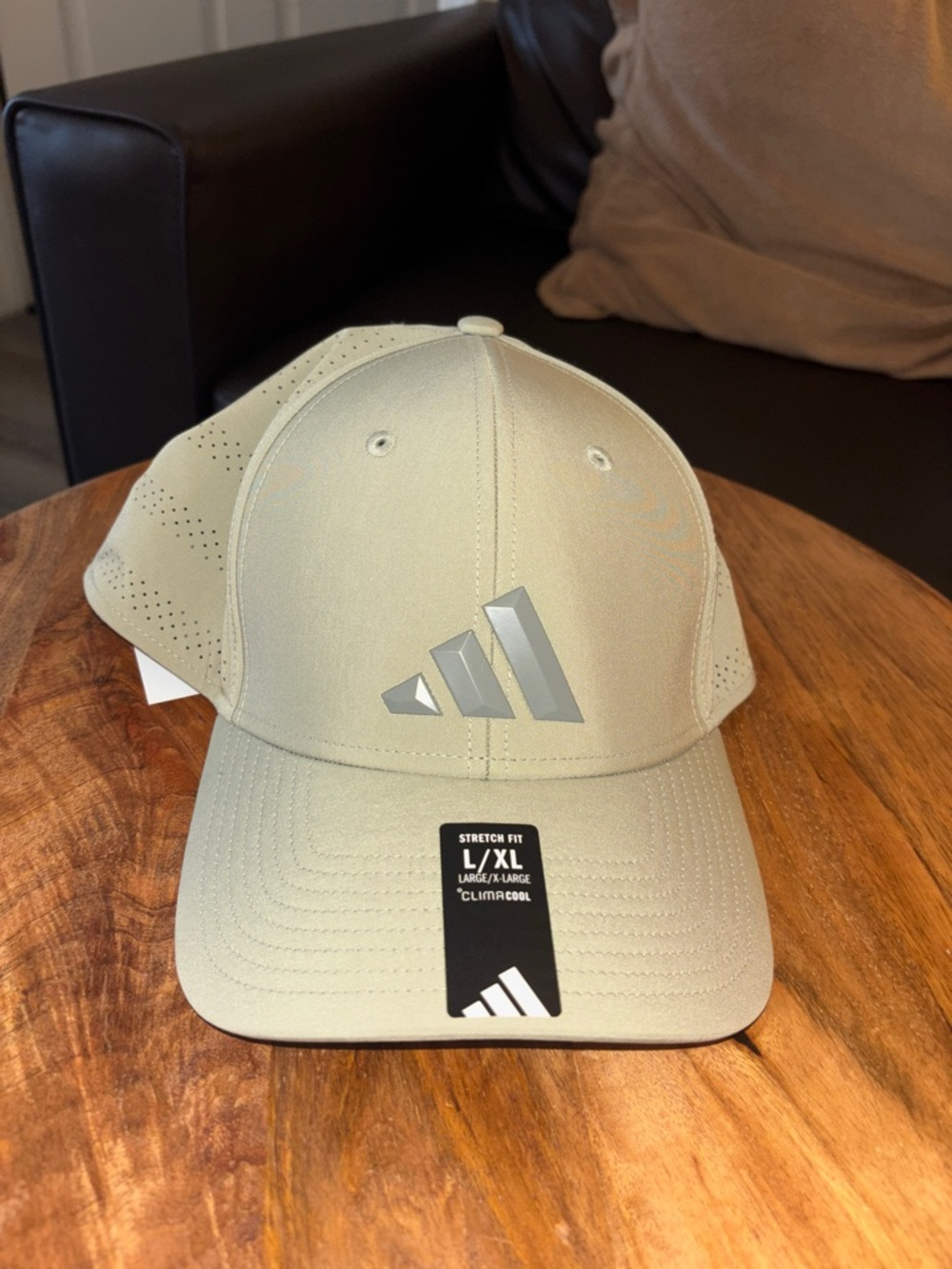 adidas Performance Stretch Cap in Clay Grey